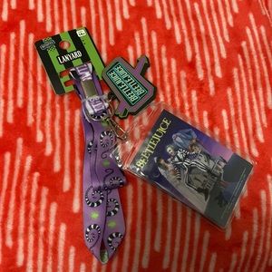 New BeetleJuice lanyard